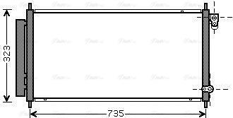 AVA HD5222D - Condensateur, climatisation droxauto.com