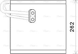 AVA HYV371 - Évaporateur climatisation droxauto.com