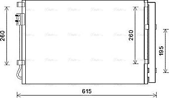 AVA KA5207D - Condensateur, climatisation droxauto.com