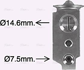 AVA KA1322 - Détendeur, climatisation droxauto.com