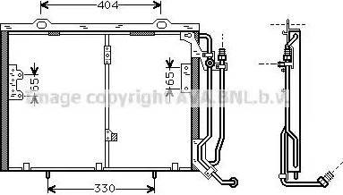 AVA MS5245 - Condensateur, climatisation droxauto.com