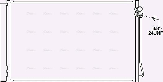 AVA MS5717D - Condensateur, climatisation droxauto.com