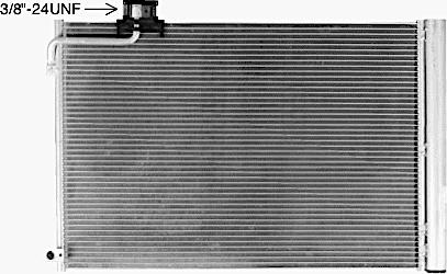 AVA MS5775D - Condensateur, climatisation droxauto.com