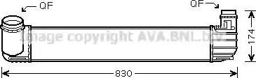 AVA RT 4413 - Intercooler, échangeur droxauto.com
