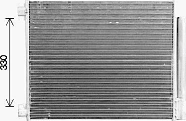 AVA RT5653D - Condensateur, climatisation droxauto.com