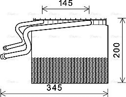 AVA RT V465 - Évaporateur climatisation droxauto.com