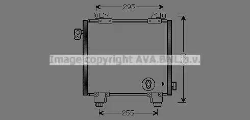 AVA SZ5144 - Condensateur, climatisation droxauto.com