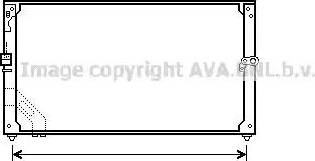 AVA TO 5166 - Condensateur, climatisation droxauto.com