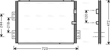 AVA TO 5277 - Condensateur, climatisation droxauto.com