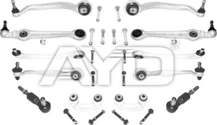 AYD 8905064 - Kit de réparation, bras triangulaire droxauto.com