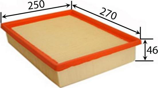 Azumi A51483 - Filtre à air droxauto.com