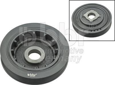 BBR Automotive 001-10-29807 - Poulie, vilebrequin droxauto.com