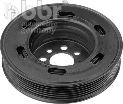 BBR Automotive 002-30-12885 - Poulie, vilebrequin droxauto.com
