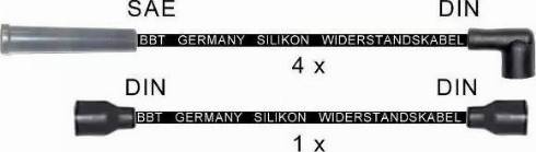 BBT ZK1557 - Kit de câbles d'allumage droxauto.com