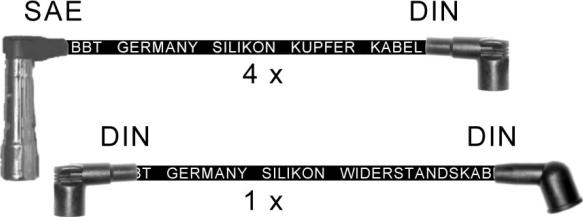 BBT ZK1020 - Kit de câbles d'allumage droxauto.com