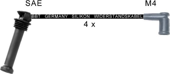 BBT ZK18102 - Kit de câbles d'allumage droxauto.com