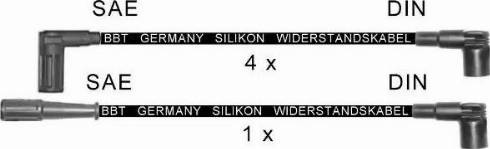 BBT ZK1380 - Kit de câbles d'allumage droxauto.com