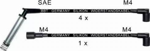 BBT ZK741 - Kit de câbles d'allumage droxauto.com