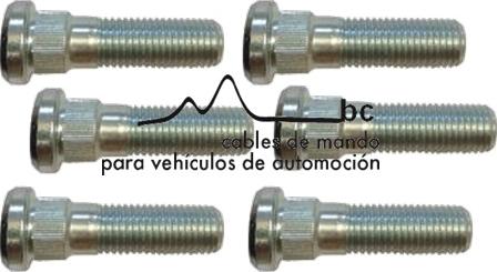 Beca Cables 97084 - Vis de roue droxauto.com