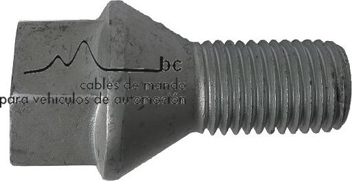 Beca Cables 2081T - Vis de roue droxauto.com