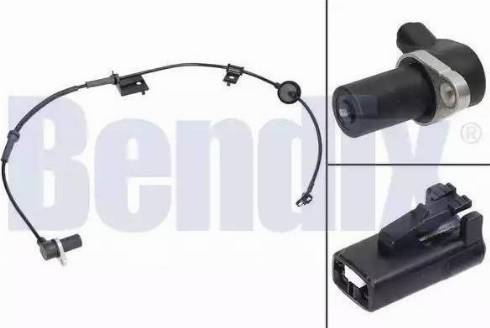 BENDIX 058497B - Capteur, vitesse de roue droxauto.com