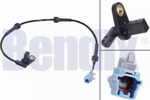BENDIX 058411B - Capteur, vitesse de roue droxauto.com