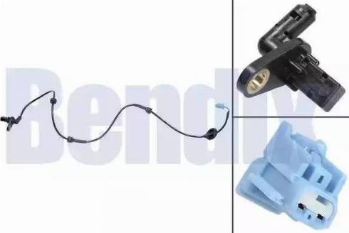 BENDIX 058412B - Capteur, vitesse de roue droxauto.com