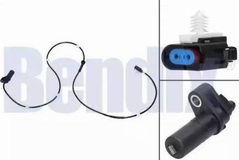 BENDIX 058424B - Capteur, vitesse de roue droxauto.com