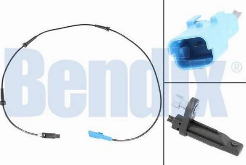 BENDIX 058563B - Capteur, vitesse de roue droxauto.com