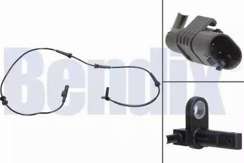BENDIX 058684B - Capteur, vitesse de roue droxauto.com