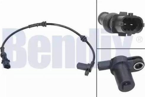 BENDIX 058037B - Capteur, vitesse de roue droxauto.com