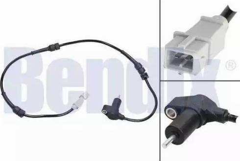 BENDIX 058023B - Capteur, vitesse de roue droxauto.com