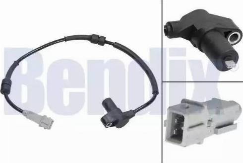 BENDIX 058022B - Capteur, vitesse de roue droxauto.com