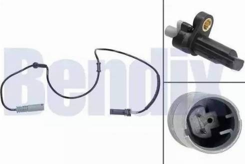 BENDIX 058072B - Capteur, vitesse de roue droxauto.com