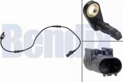 BENDIX 058102B - Capteur, vitesse de roue droxauto.com
