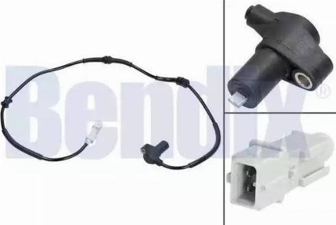 BENDIX 058110B - Capteur, vitesse de roue droxauto.com