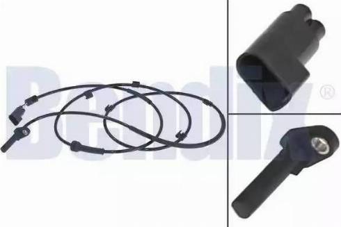 BENDIX 058170B - Capteur, vitesse de roue droxauto.com