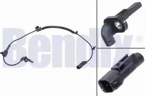 BENDIX 058350B - Capteur, vitesse de roue droxauto.com