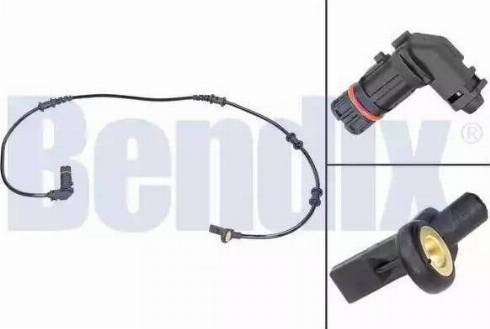 BENDIX 058357B - Capteur, vitesse de roue droxauto.com