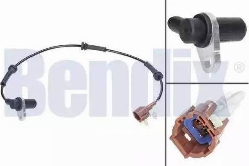 BENDIX 058384B - Capteur, vitesse de roue droxauto.com