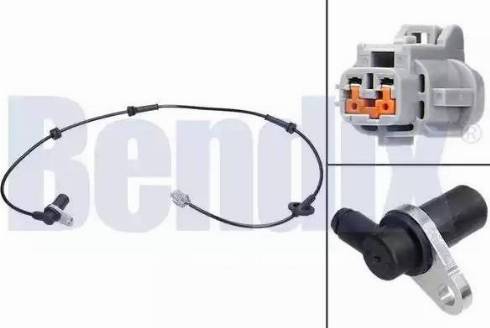 BENDIX 058385B - Capteur, vitesse de roue droxauto.com