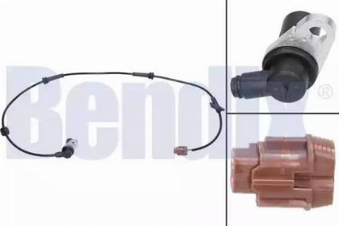 BENDIX 058386B - Capteur, vitesse de roue droxauto.com