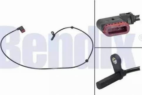 BENDIX 058320B - Capteur, vitesse de roue droxauto.com