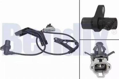 BENDIX 058370B - Capteur, vitesse de roue droxauto.com