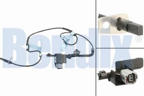 BENDIX 058754B - Capteur, vitesse de roue droxauto.com