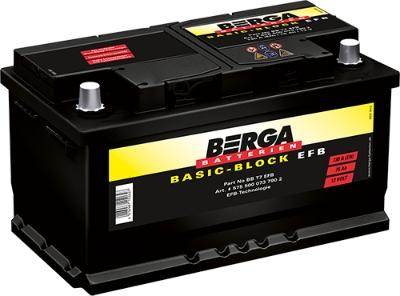 BERGA 5755000737902 - Batterie de démarrage droxauto.com