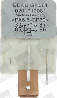 BERU GR081 - Temporisateur de préchauffage droxauto.com