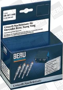 BERU SR040 - Lot de rattrapage, système de préchauffage rapide droxauto.com