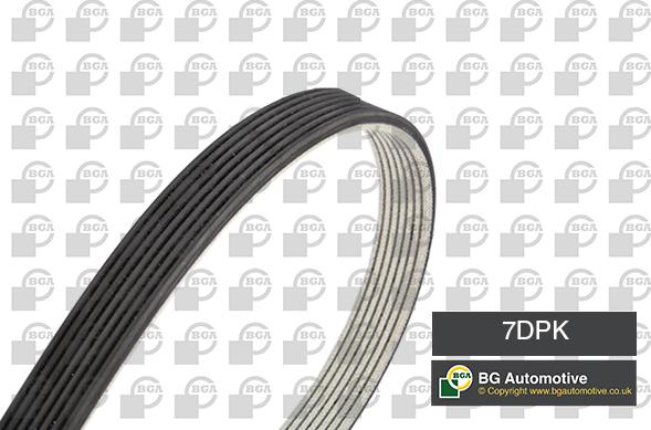 BGA 7DPK1360 - Courroie trapézoïdale à nervures droxauto.com