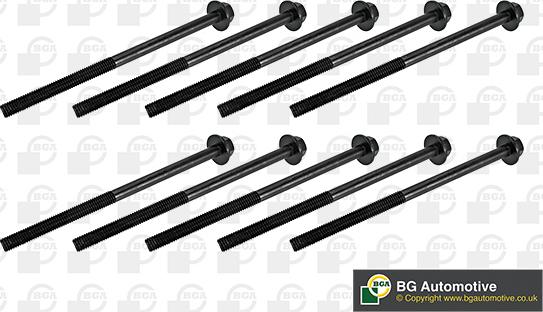 BGA BK9500 - Jeu de boulons de culasse de cylindre droxauto.com